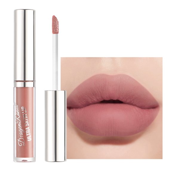 LEBONYARD 2ml Non-stick Cup Velvet Matte Lip Gloss Long Lasting Lip Makeup