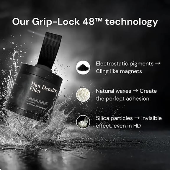LEBONYARD 4g Waterproof Hairline Filling Powder Long Lasting Root Touch Up Powder for Thinning Hair Men Women 4g