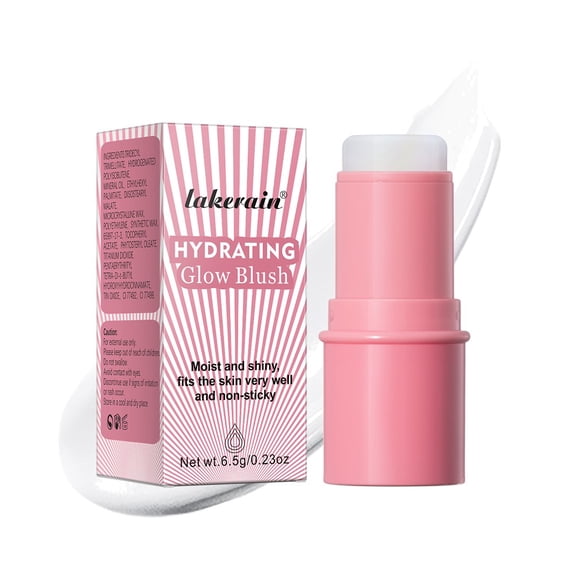 LEBONYARD 6.5g Watery Glow Blush Stick Fine Shimmer Natural Complexion Makeup