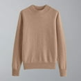 thumbnail image 1 of Going Out Tops for Women LEBONYARD Blouses for Women 2025 Plus Size Tops Clearance,Women's New Spring Sweater Cardigan V-neck Long Sleeve Plus Oversize Knitted Outwear Khaki M, 1 of 7