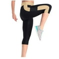 thumbnail image 1 of LEBONYARD Capris for Women Casual Summer Fashion Lightweight,Women's High Waist Yoga Workout Capris Leggings Side Pockets Pants Cropped Trousers Khaki L, 1 of 7