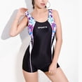 thumbnail image 1 of LEBONYARD Clearance Swimsuits for Women,Womens Swimsuits Plus Size New Trendy,Women's Comfortable and Fashionable Printed Sexy Camisole Swimsuit Purple XXL, 1 of 4