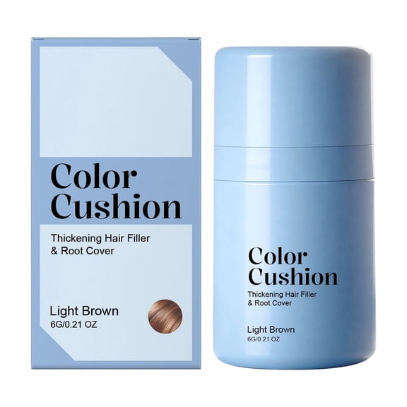 LEBONYARD Gray Hair Concealer Thickening Hair Fiber Powder Waterproof Sweat Proof Hair Filler for Thinning Hair Men Women 6g