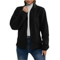 thumbnail image 1 of LEBONYARD Ladies' Jacket with Full-zip Long Sleeve All-purpose Casual Solid Capless 2025 Fall Jacket, 1 of 7