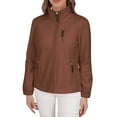 thumbnail image 1 of LEBONYARD Ladies' Jacket with Full-zip Long Sleeve All-purpose Casual Solid Capless 2025 Fall Jacket, 1 of 9