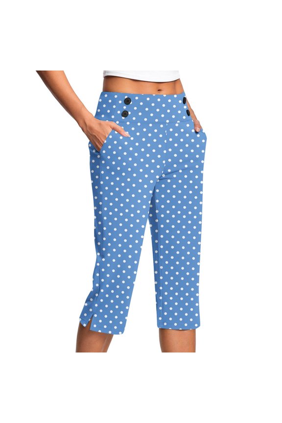 Lightweight Travel Pants Women Wrinkle Resistant,Women Oversized Drying Tight Elastic Comfortable Fitness Pants Yoga Pants Blue S