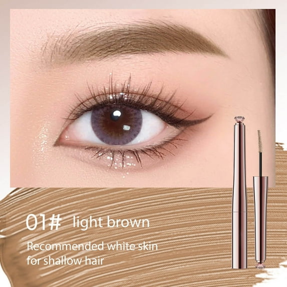 LEBONYARD Natural Light Tone Waterproof Eyebrow Pencil, Long Lasting Smooth Eyebrow Tint Makeup