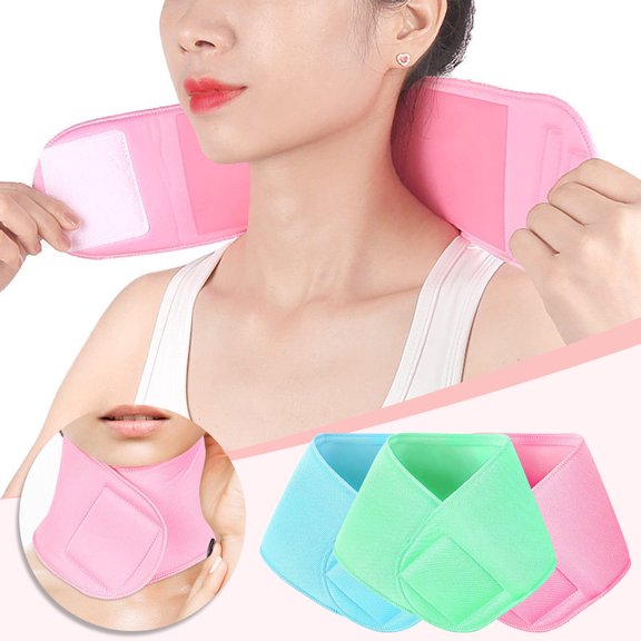 LEBONYARD Reusable Gel Neck Mask, Soft Elastic Hydrating Neck Wrap