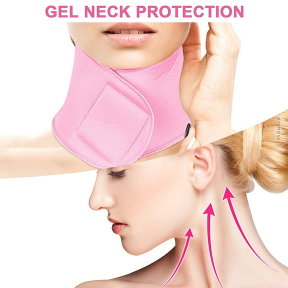 LEBONYARD Reusable Gel Neck Mask, Soft Elastic Hydrating Neck Wrap