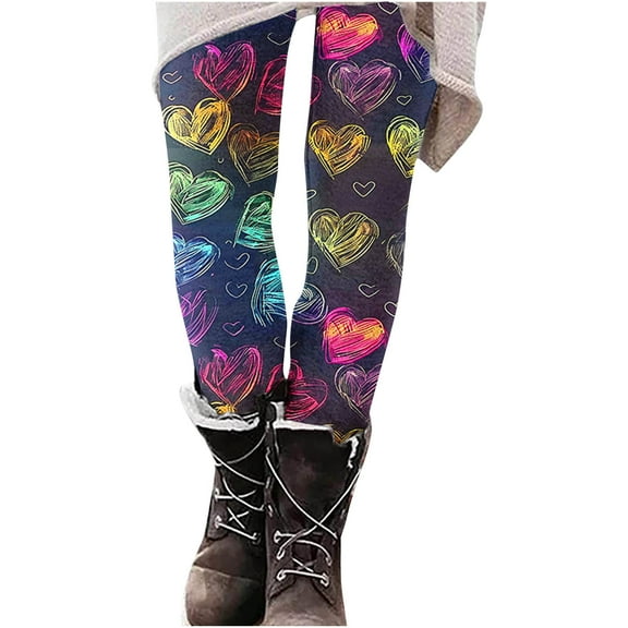 LEBONYARD Sweatpants for Women Clearance,Womens Pants Plus Size,Ladies' Carnival Printed Leggings Yoga Casual Pants and Leggings Multicolor S