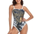 thumbnail image 1 of LEBONYARD Swimsuits for Women Plus,Women's Fashionable and Sexy Camisole Swimsuit Swimsuit Black M, 1 of 1