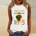 thumbnail image 1 of LEBONYARD Tank Tops for Women,Women's Casual Independence Day Sleeveless Round Neck Top White S, 1 of 4
