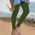 thumbnail image 1 of LEBONYARD Tie Dye Leggings for Women Casual Lounge Yoga Pants,Plus Size Pants for Women,Women's Fashion Print Leggings with Yoga Sport Elastic Pants Army Green L, 1 of 6