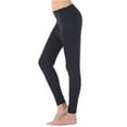 thumbnail image 1 of LEBONYARD Women's Active Fit Mid Rise Leggings,Leggings High Waisted Leggings for Women Buttery Soft Women's Leggings Solid Yoga Black S, 1 of 5