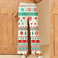 thumbnail image 1 of LEBONYARD Women's Pants Elastic Waist,Women's Christmas Printed Fashionable Loose and Comfortable Sleeping Pants Multicolor S, 1 of 6