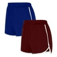 thumbnail image 1 of LEBONYARD Women's Shorts with Pockets for Convenience,2PCS Solid Color Shorts for Women Casual Loose Comfy Elastic Waist Yoga Athletic Short Pants Trendy Beach Shorts with Pockets, 1 of 2