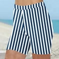thumbnail image 1 of LEBONYARD Women's Yoga Shorts-Perfect for a Day at the Park,Women's Summer High Waisted Shorts Summer Casual Stretch Short Sport Shorts Blue S, 1 of 5