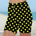 thumbnail image 1 of LEBONYARD Women's Yoga Shorts-The New Fashion Staple,Women's Summer High Waisted Shorts Summer Casual Stretch Short Sport Shorts Yellow M, 1 of 5