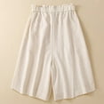 thumbnail image 1 of LEBONYARD Womens Shorts,Women's Shorts with a Fresh and Trendy Design,,Women's Solid Color Casual High Waisted Oversized Short Pants, 1 of 9
