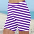 thumbnail image 1 of LEBONYARD Yoga Pants Women,Women's Summer High Waisted Shorts Summer Casual Stretch Short Sport Shorts Purple S, 1 of 5