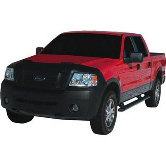 LEBRA 5553501 Front End Cover Mask Bra - Vinyl, Black