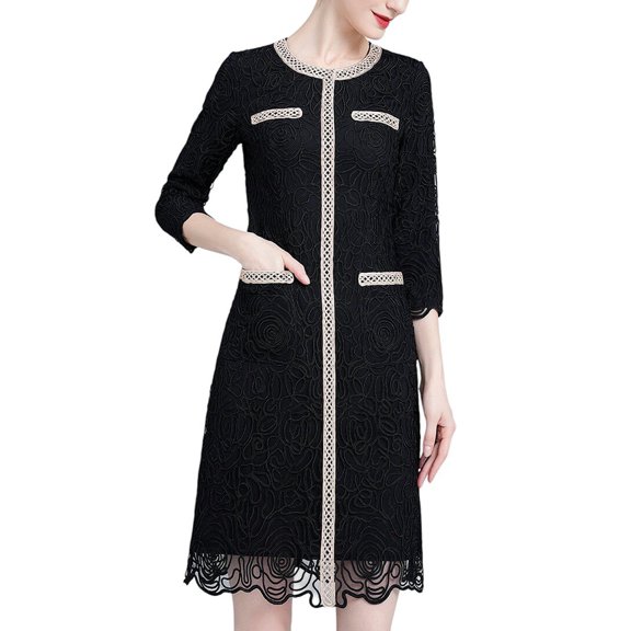 LEBRIN ATELIER womens  Mini Dress, 4