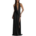 thumbnail image 1 of LEBRIN ATELIER womens  Solid Maxi Dress, 2, 1 of 3