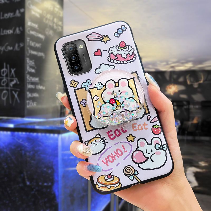 LECPhone Case For Ulefone Note12P, Rotatable stand Antiknock TPU protective Simplicity Back