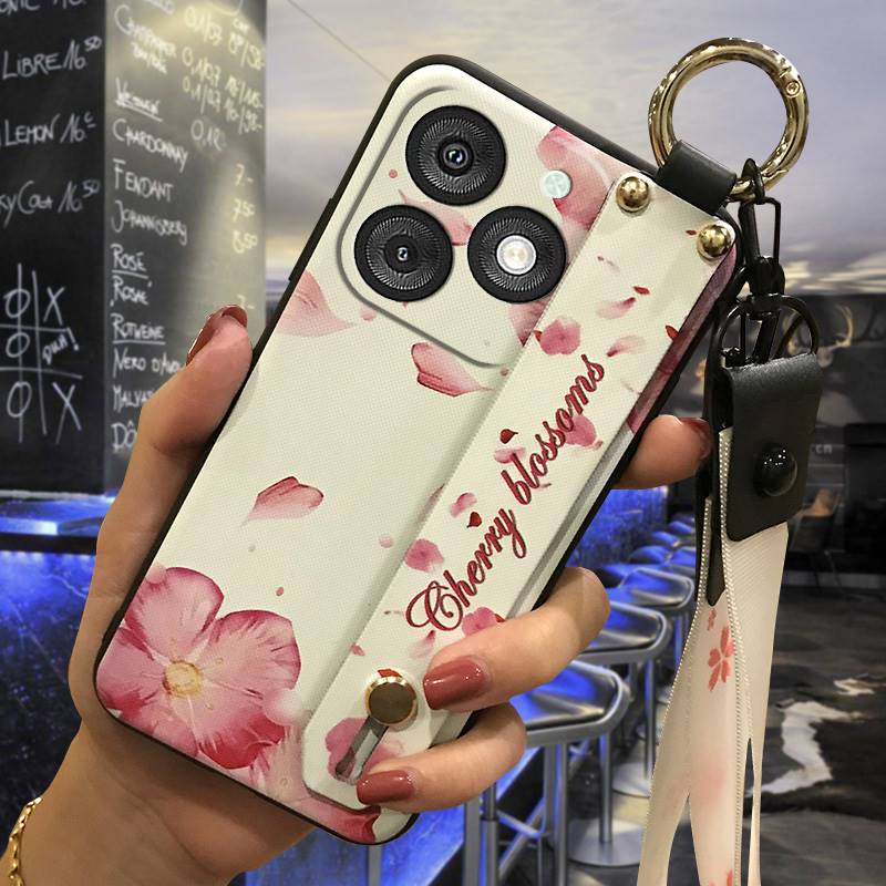 LECPhone Case For infinix Note40X 5G/X6838, Kickstand Lanyard