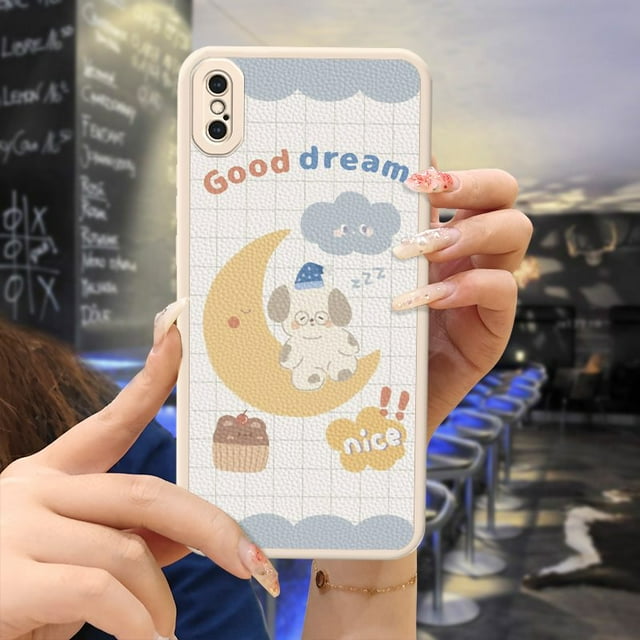 LECPhone Case For iphone X/XS, youth Silica gel luxurious Phone lens