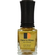 LECHAT Manicure Pedicure Nail Polish Glitters - Gold Tease #DW181 - 0.5oz