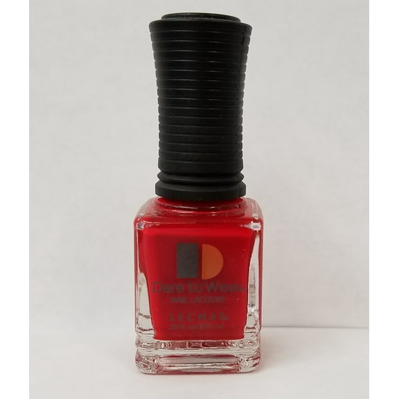 LECHAT Manicure Pedicure Nail Polish Glitters - Red Haute #DW189 - 0.5oz