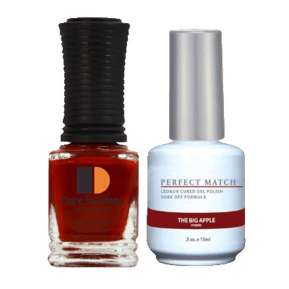 LECHAT Perfect Match Pair of Soak off Gel + Matching Nail Polish PMS140 - The Big Apple