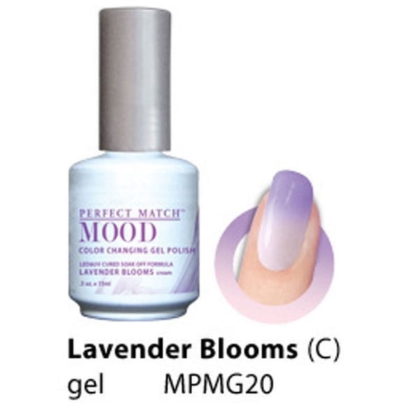 LECHAT Soak off Gel Mood Changing Color - MPMG20 Lavender Blooms
