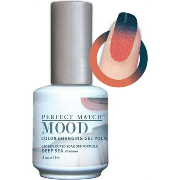 LECHAT Soak off Gel Mood Changing Color - MPMG25 Deep Sea