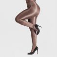 thumbnail image 1 of LECHERY Women's Lustrous Silky Shiny 20 Denier Pantyhose (1 Pair) - Cocoa, L/XL, 1 of 8