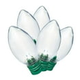 thumbnail image 1 of Indoor/Outdoor 100-Count LED Smooth C9 Christmas Lights, Cool White, 57', Holiday Time, 1 of 6