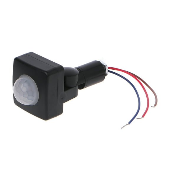 LED 110 100W Infrared PIR Motion Sensor Detector Wall Light Switch 110-240V