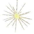 thumbnail image 1 of Indoor/Outdoor Battery-Operated Light-Up Starburst Sphere Christmas Decoration with 78 LED Lights, Warm White, 12", by Holiday Time, 1 of 5