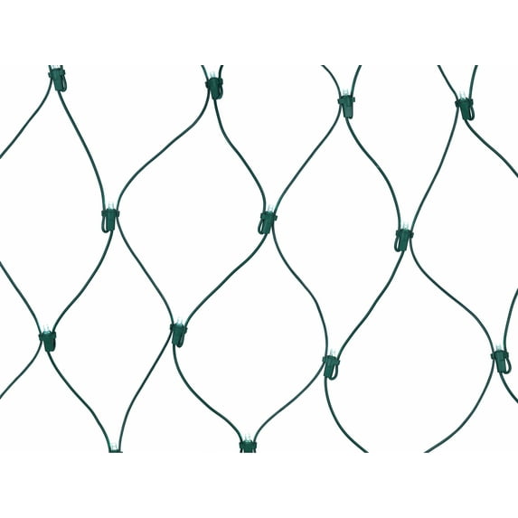 Indoor/Outdoor 150-Count LED Christmas Net Lights, Cool White, 6' x 4', by Holiday Time