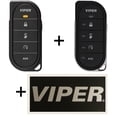 thumbnail image 1 of LED 2-Way LED  + 7656V 5 button 1-Way Remote + Viper Sticker, 1 of 1