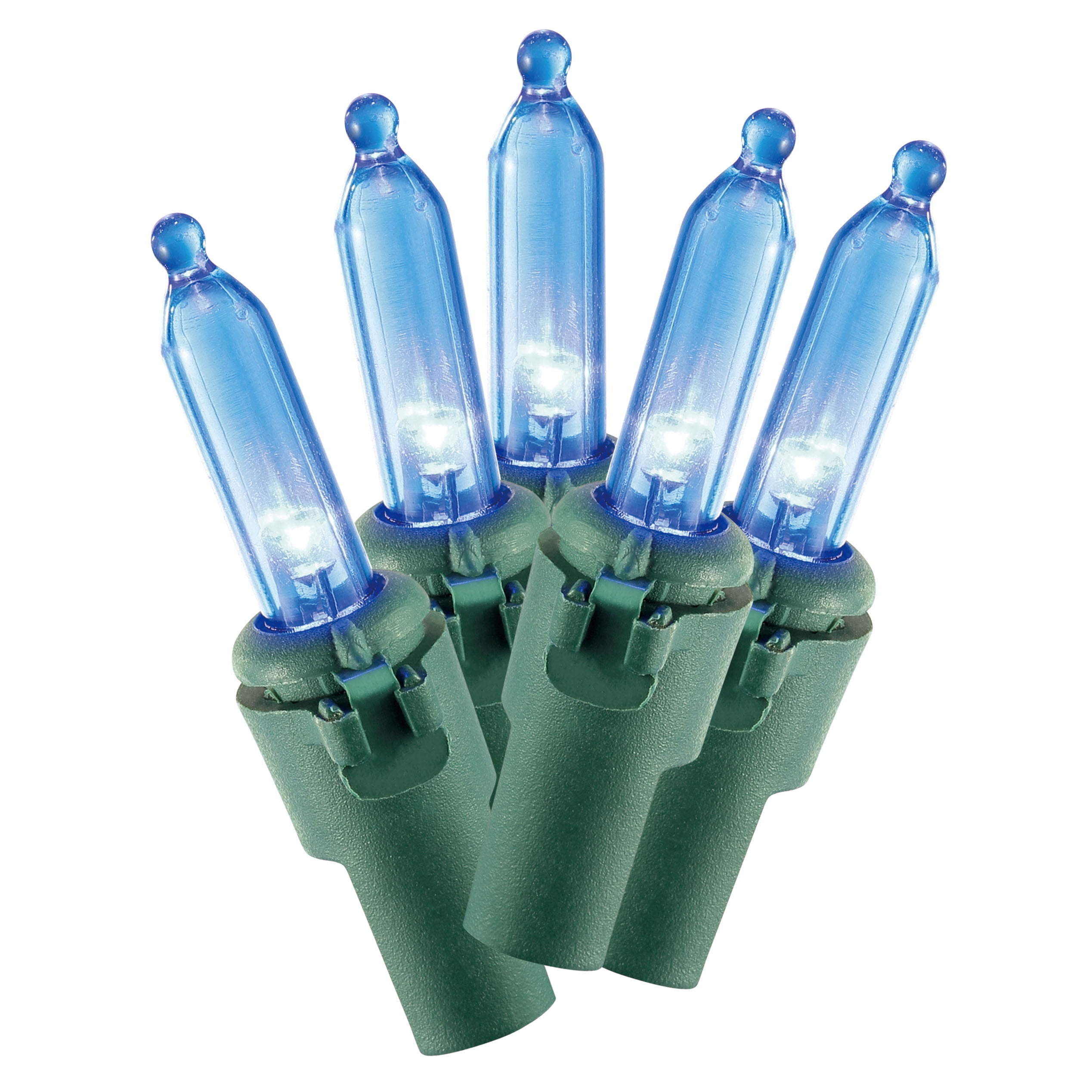 Indoor/Outdoor 300-Count LED Mini Christmas String Lights, Blue