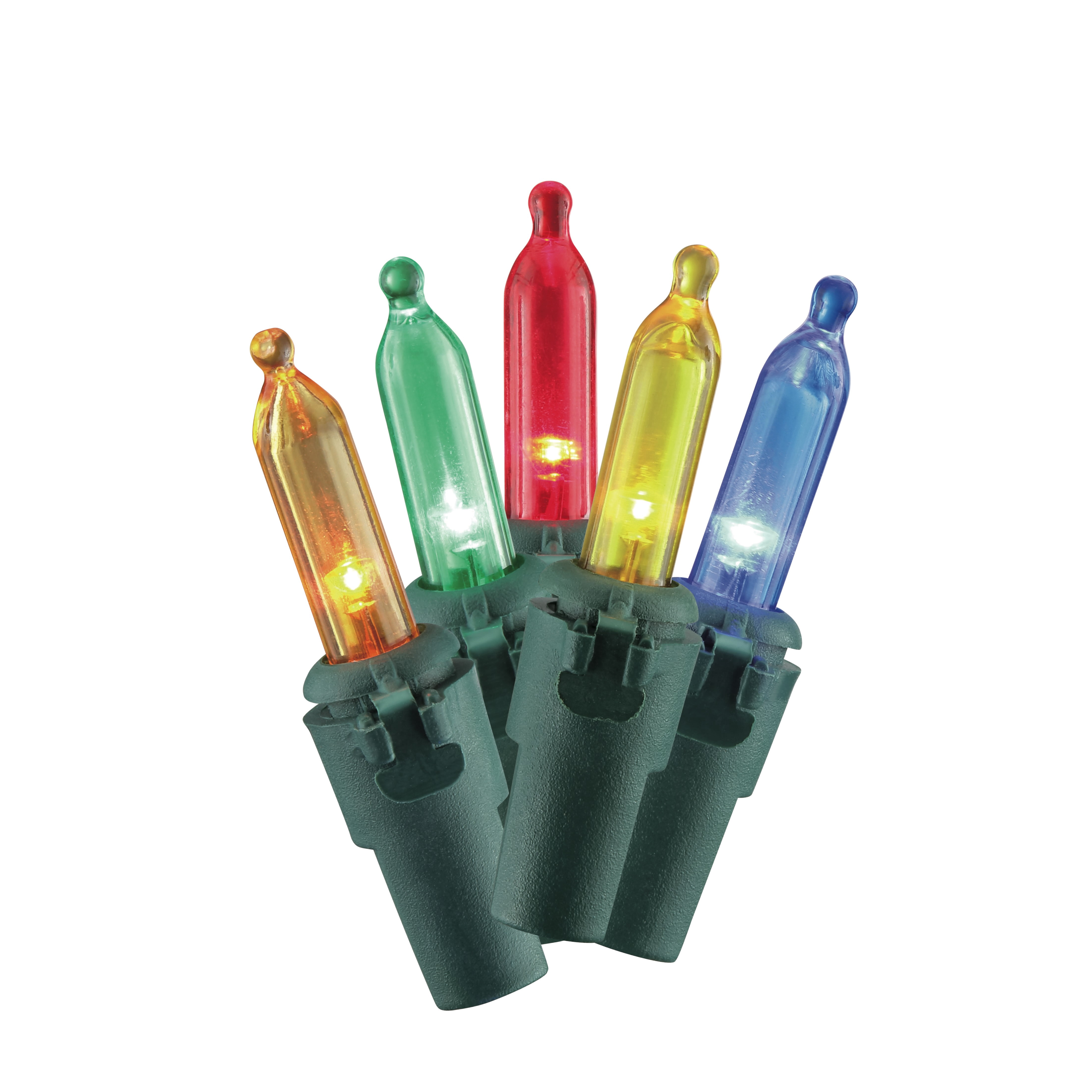 Indoor/Outdoor 300-Count LED Mini Christmas String Lights, Multicolor, 62.3', by Holiday Time