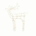 thumbnail image 1 of Indoor/Outdoor Light-Up Standing Buck Christmas Decoration with 70 LED Lights, Warm White, 30", by Holiday Time, 1 of 6