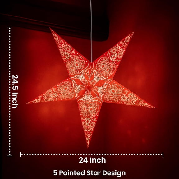 LED 360 Rotating DJ Flashing Stage Effect Battery Powered Strobe Light - Disco Party Rotating Lamp (Red, 1pc)
