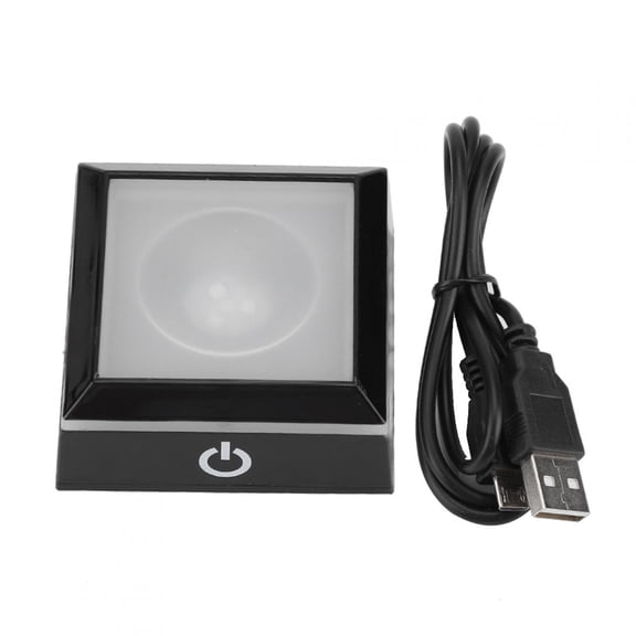 LED 3D Crystal Light Base Lighted Base Display Stand Color Changing Square Holder Base Stand for Laser Glass Resin Art