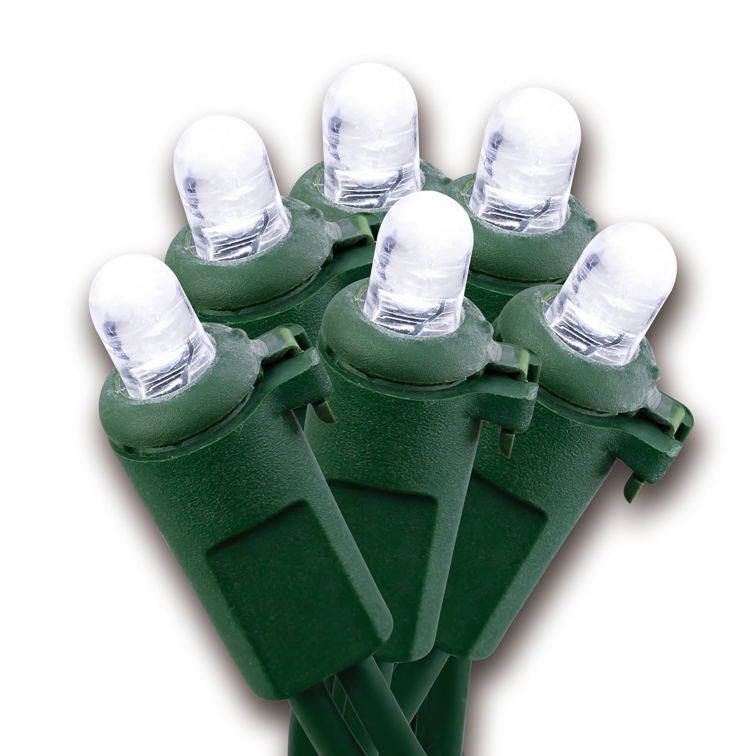 Holiday Time Dome LED Christmas Lights, 105.75 ft, Cool White, 500