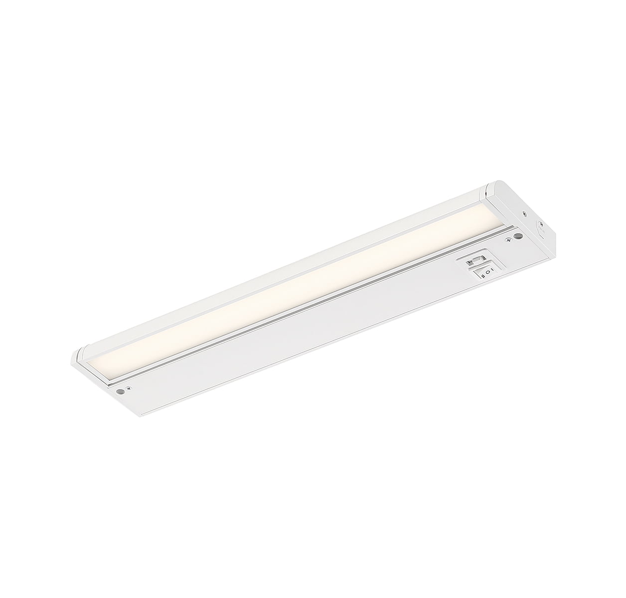 White LED 16'' Under Cabinet Light Bar with Integrated Bulb