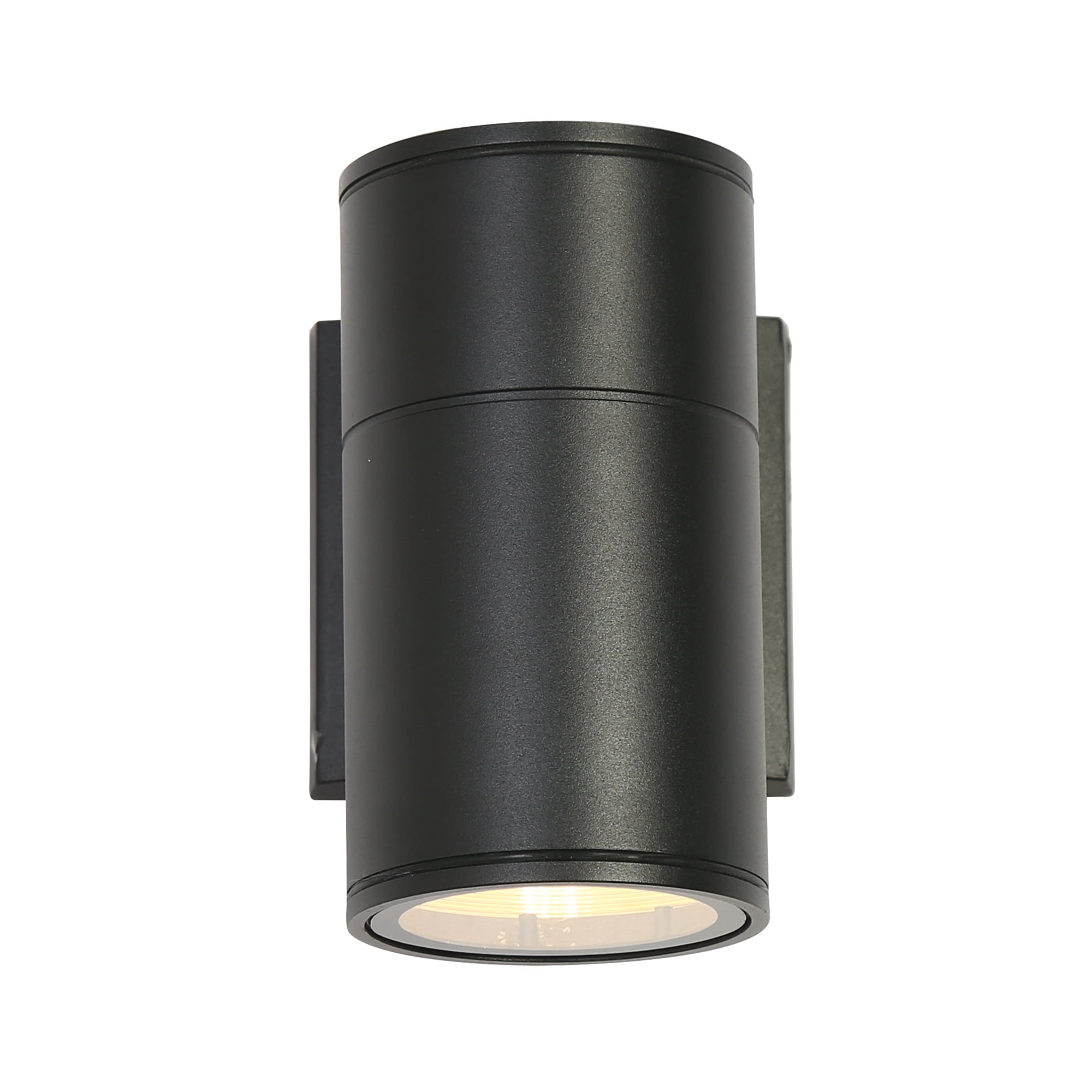 LED 6.5''H LED Outdoor Wall Light, Brushed Black Finish, for Indoor and Outdoor