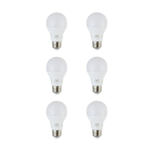 LED A19 light bulb 10 watts 800 lumens 2700K non-dimmable